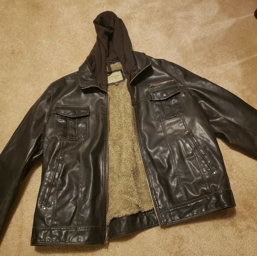 Leather jacket